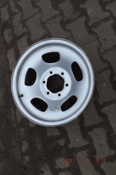 DISK OCELOVÝ MITSUBISHI OE LANDCRUISER PAJERO SPORT 8.0" X 16" 6X139.7 ET 10