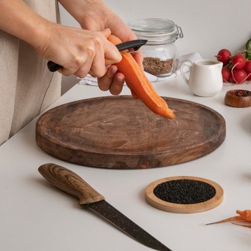 ВЕРТИКАЛЬНАЯ КУХОННАЯ ОЧИСТКА ДЛЯ ОВОЩЕЙ, КАРТОФЕЛЯ, ФРУКТОВ, УНИВЕРСАЛЬНАЯ, ЧЕРНАЯ