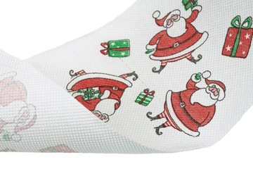 Забавный рождественский подарок, рулон туалетной бумаги, Санта-Клаус и упаковка.