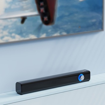 Компактные компьютерные колонки с питанием от USB и разъемом Aux 3,5 мм — Plug & Play Mini