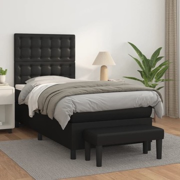 Łóżko podwójne drewniane VidaXL 1 240x200 wielokolorowy