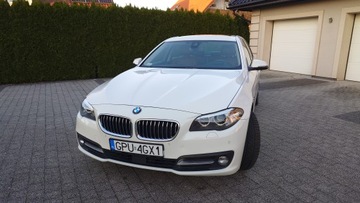 BMW Seria 5 F10-F11 2015 BMW 5 (F10) 530d xDrive 258KM Biały, zdjęcie 1