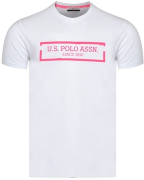 U.S. POLO ASSN. - MĘSKI KOMPLET KOSZULKA I SZORTY KURT 132 66291 49351 503