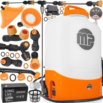 OPRYSKIWACZ AKUMULATOROWY ELEKTRYCZNY PLECAKOWY 18L Majster Polska MP-0354