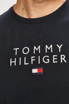 Koszulka T-shirt męski Tommy Hilfiger granatowy r. M