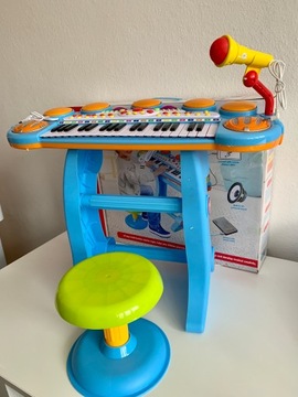 Музыкальная клавиатура, микрофон, набор MP3 для детей