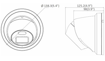 IP-КАМЕРА DS-2CD2347G2-LU(2,8MM)(C) (ЧЕРНАЯ) ЦветV