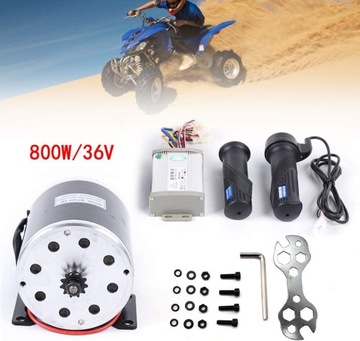 SILNIK ELEKTRYCZNY 800W 36V DC, Silnik szczotkowy, 2750 obr./min