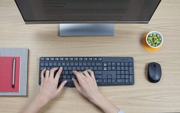 НАБОР БЕСПРОВОДНОЙ КЛЮЧИ+МЫШЬ LOGITECH MK235