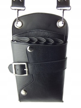 Кобура для инструментов парикмахера, черная с пряжкой