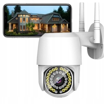 Kamera Wifi Ip Smart Venkovní Otočná Full Hd 2MP 1080p Zoom 4x Detekce