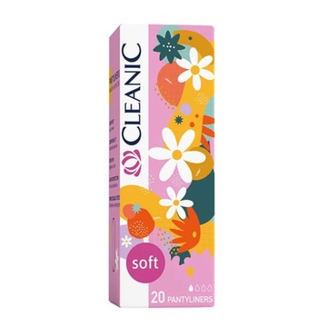 Cleanic wkładki panty soft 20szt