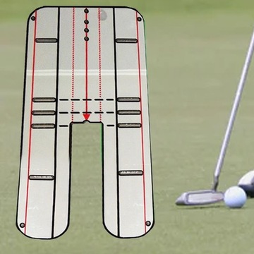 Wyrównanie kija golfowego Lustro Swing Trainer Pomoc szkoleniowa Linia miot