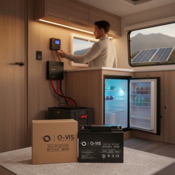 12V 18AH необслуживаемая гелевая батарея 20AH для ALARM UPS OVIS