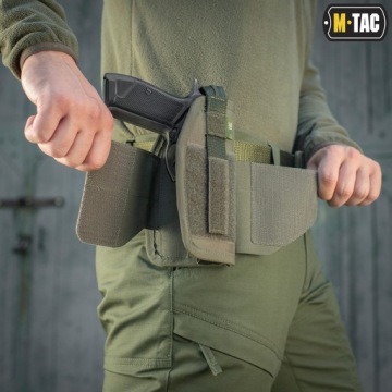 M-Tac Универсальная кобура Elite Right Tactical Cordura MOLLE Ranger Green