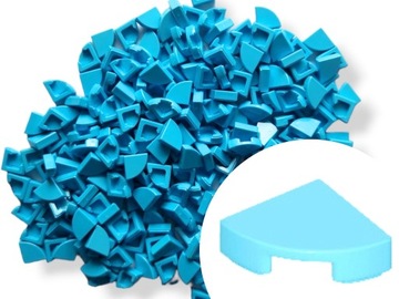LEGO 25269 TILE płytka 1x1 Medium Azure 100szt