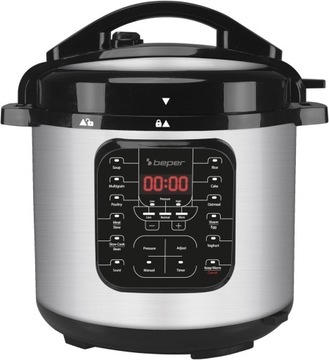 MULTICOOKER PAROWAR SZYBKOWAR KOMBIWAR 15 FUNKCJI BEPER 6L P101COS001