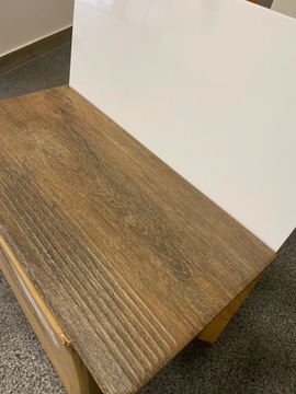 лестничная плитка 30х60 + подступенки люкс белые