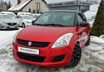 Suzuki Swift V Hatchback 5d 1.2 VVT 94KM 2010 Suzuki Swift bezwypadkowy, tylko 80 tys przebiegu 1.2 Benzyna 94KM