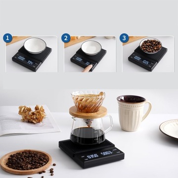 ТОЧНЫЕ КУХОННЫЕ ВЕСЫ USB 3 КГ ДОМАШНИЕ ЭЛЕКТРОННЫЕ С ЖК-ТАРОЙ