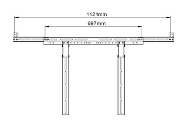 ADAPTER DO UCHWYTU DO GŁOŚNIKA typu SOUNDBAR G-03