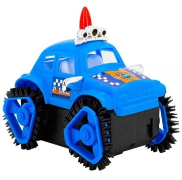 ПРОЕЗДНЫЙ АВТОМОБИЛЬ С ЛЕГКИМ ПОЛИЦЕЙСКИМ АВТОМОБИЛЕМ