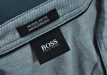 HUGO BOSS Regular Fit Mercerised Koszulka Polo / L