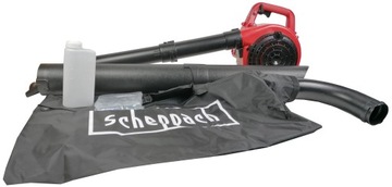 Пылесос Scheppach LBH2600P с измельчителем + воздуходувкой для мешков 50 л.