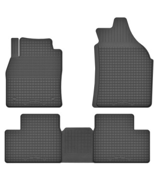 Gumové koberce pro Nissan Micra K13 10-16 Tunel