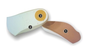 Стельки для обуви ортопедические, ПРОФИЛИРОВАННЫЕ, КЛАПАНЫ