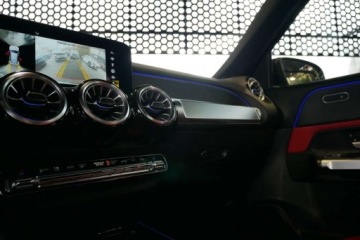 Mercedes GLB SUV AMG 35 2.0 306KM 2022 Mercedes-Benz GLB AMG 2.0 306KM 4MATIC HeadUp Cam360 Panorama Ambiente Bur, zdjęcie 22