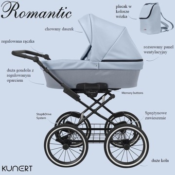 KUNERT 1in1 Romantic 06 детская коляска, гондола