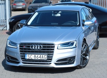 Audi A8 D4 S8 Facelifting 4.0 TFSI 605KM 2016 Audi S8 Plus 605koni Matrix Night View Ceramika Wentyle dociąg 360° Webasto