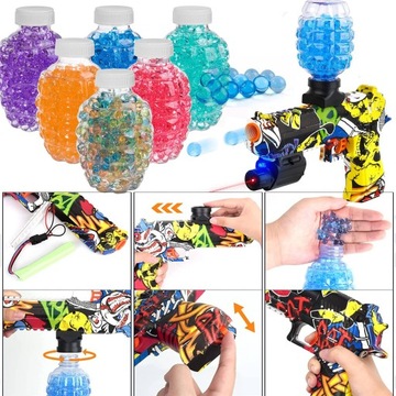 ВИНТОВКА ПИСТОЛЕТ MP АВТОМАТИЧЕСКИЙ DEAGLE GEL BALLS CS