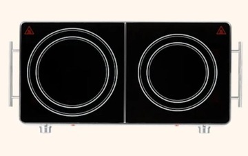 Kuchenka przenośna ceramiczna Klarstein VariCook Duo Wada Opis Ł423