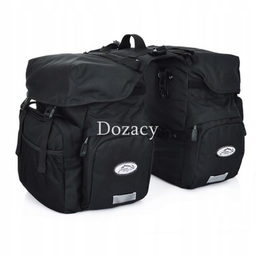 TORBA SAKWA ROWEROWA NA BAGAŻNIK NA ROWER 50L