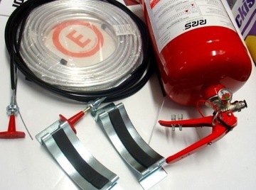 Система пожаротушения RRS FIA, механическая, сталь, 4 кг