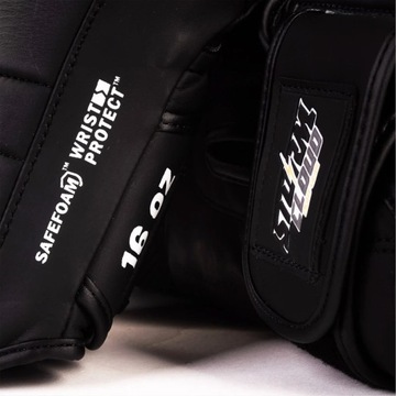 Боксерские перчатки StormCloud Havoc, черные/черные, 12 унций