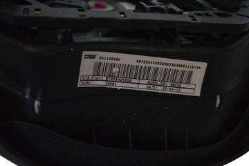CHRYSLER YPSILON VOLANT ŘIDIČE SRS TAŠKA 34115060A 1.2 2013 RHD