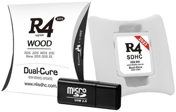 ДВУХЯДЕРНЫЙ SDHC-РЕКОРДЕР R4i ДЛЯ 2DS DSi 3DS XL DS