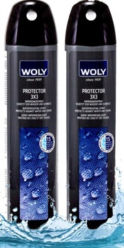 IMPREGNAT DO BUTÓW SPRAY WODOODPORNY WOLY MOCNY x2