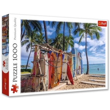 10742 TREFL PUZZLE 1000 el. PLAŻA WAIKIKI, HAWAJE