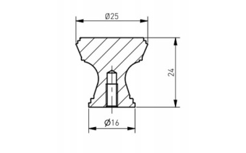МЕБЕЛЬНАЯ РУЧКА, РУЧКА МАТОВОЕ ЗОЛОТО, SONET LOFT