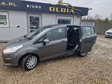 Ford B-MAX 1.0 EcoBoost 100KM 2015 Ford B-MAX Podrzewane fotele Usb Wielofunkcyjna Kierownica Benzyna 101KM, zdjęcie 15