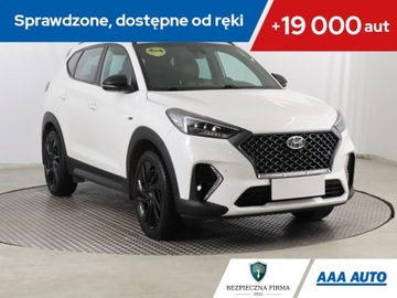 Hyundai Tucson III SUV Facelifting 1.6 T-GDi 177KM 2019 Hyundai Tucson 1.6 T-GDI, Salon Polska
