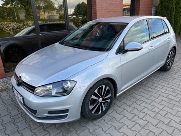 Volkswagen Golf VII Hatchback 3d 1.6 TDI-CR DPF 105KM 2013 Volkswagen Golf 1.6 diesel 105 KM zarej w PL ksiazka serwis zadbany z
