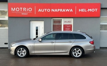 BMW Seria 5 F10-F11 Touring 525d 218KM 2012 BMW Seria 5 F11, M-Pakiet, 2012, Klima, Navi, Alu, Zarejestrowana w PL, VA, zdjęcie 4