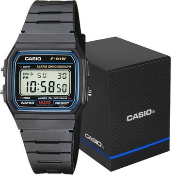 Pánske hodinky CASIO F-91W-1YEG
