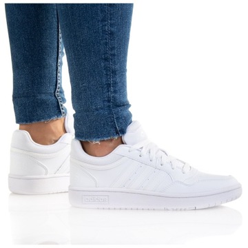BUTY ADIDAS DAMSKIE HOOPS 3.0 GW0433 BIAŁE