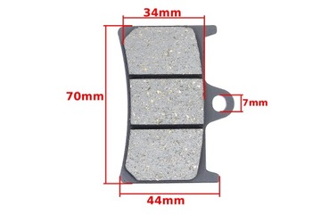 KLOCKI HAMULCOWE YAMAHA YZF R6 R1 R1SP SBP